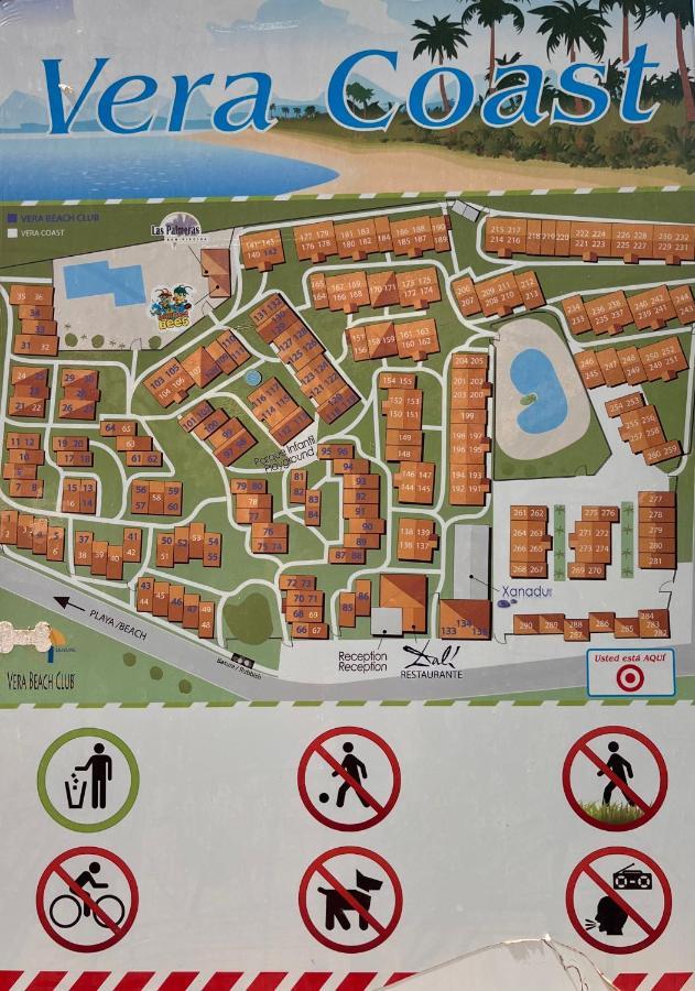 Apartamento Esquina Verde En Vera Coast Playas de Vera Bagian luar foto